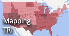 Click on the picture to learn more about TRI data for where you live.